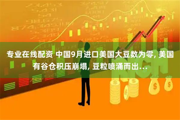 专业在线配资 中国9月进口美国大豆数为零, 美国有谷仓积压崩塌, 豆粒喷涌而出…