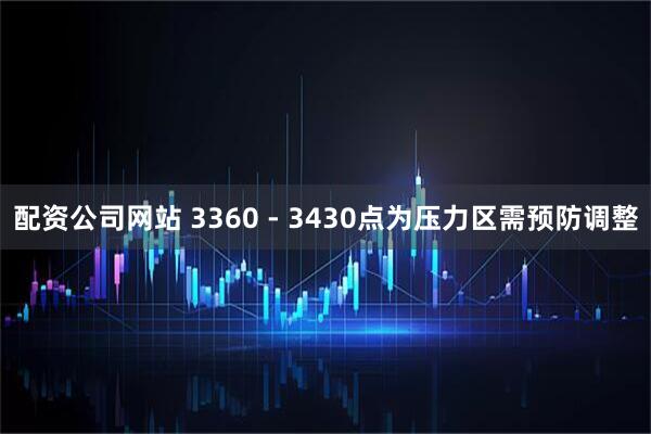 配资公司网站 3360 - 3430点为压力区需预防调整